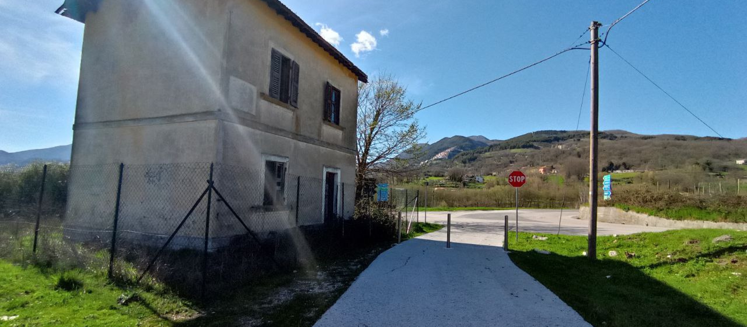 Il confine tra Castelluccio Inferiore e Laino Borgo